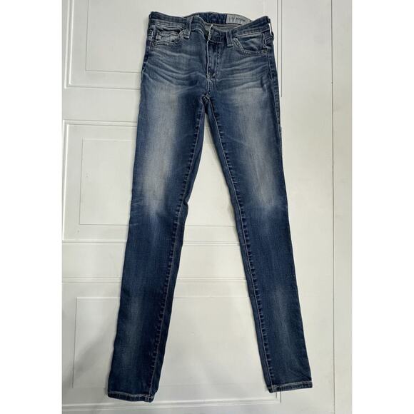 AG-ED Denim Adriano Goldschmied The Legging Ankle Skinny Jeans 25R - Picture 1 of 8
